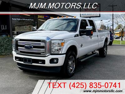 2015 Ford F-350 Super Duty  Platinium - Photo 1 - Lynnwood, WA 98036