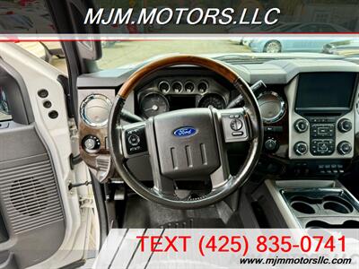 2015 Ford F-350 Super Duty  Platinium - Photo 16 - Lynnwood, WA 98036