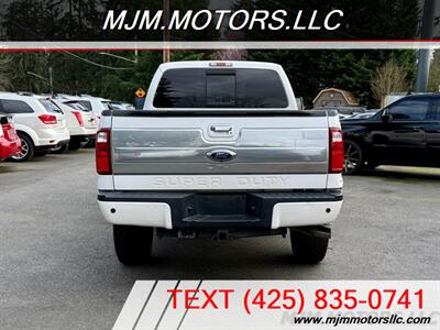 2015 Ford F-350 Super Duty  Platinium - Photo 4 - Lynnwood, WA 98036