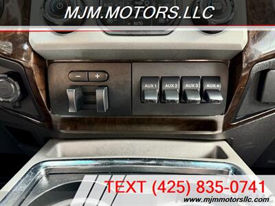 2015 Ford F-350 Super Duty  Platinium - Photo 21 - Lynnwood, WA 98036