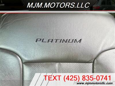 2015 Ford F-350 Super Duty  Platinium - Photo 26 - Lynnwood, WA 98036