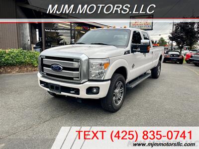 2015 Ford F-350 Super Duty  Platinium - Photo 1 - Lynnwood, WA 98036