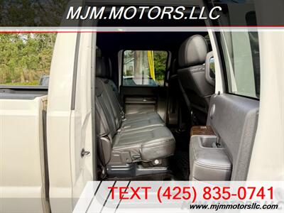 2015 Ford F-350 Super Duty  Platinium - Photo 12 - Lynnwood, WA 98036