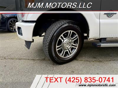 2015 Ford F-350 Super Duty  Platinium - Photo 31 - Lynnwood, WA 98036
