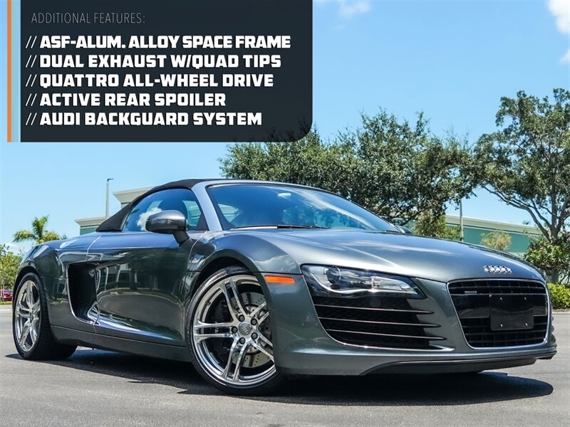 2011 Audi R8 4.2 quattro Spyder   - Photo 50 - Bonita Springs, FL 34134