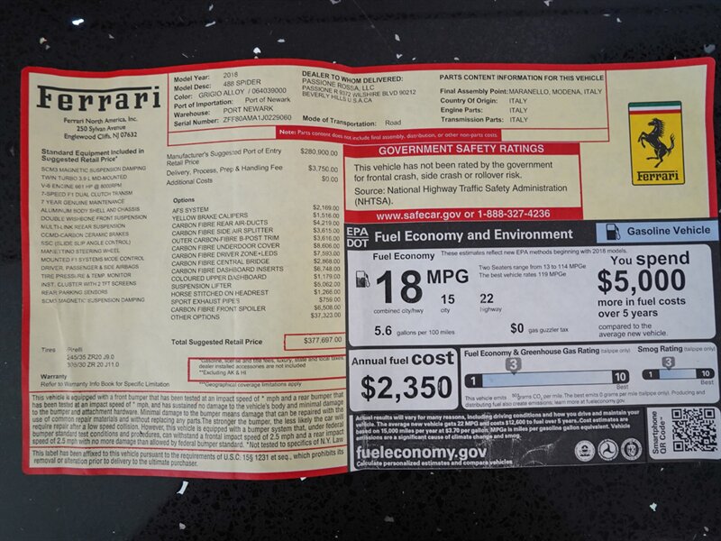 2018 Ferrari 488 Spider - Photo 5 - Bonita Springs, FL 34134