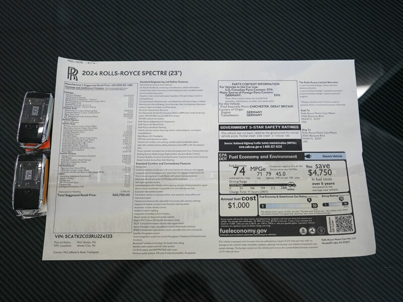 2024 Rolls-Royce Spectre   - Photo 5 - Bonita Springs, FL 34134