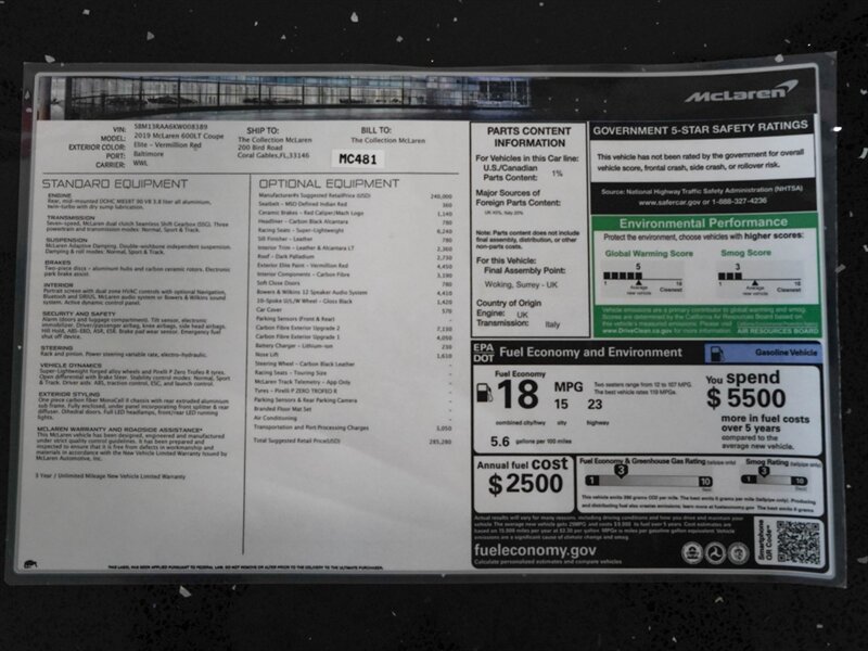 2019 McLaren 600LT - Photo 5 - Bonita Springs, FL 34134