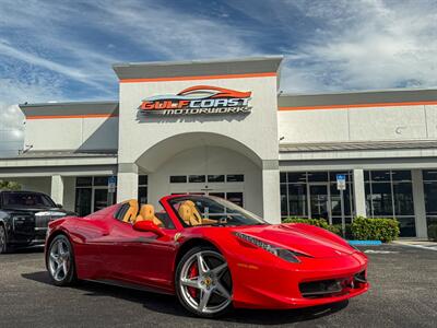 2014 Ferrari 458 Spider Convertible