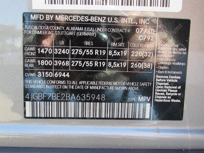 2011 Mercedes-Benz GL 450 4MATIC - Photo 31 - Dublin, CA 94568