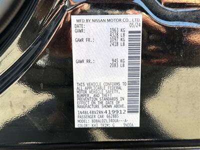 2024 Nissan Altima 2.5S   - Photo 24 - Dublin, CA 94568