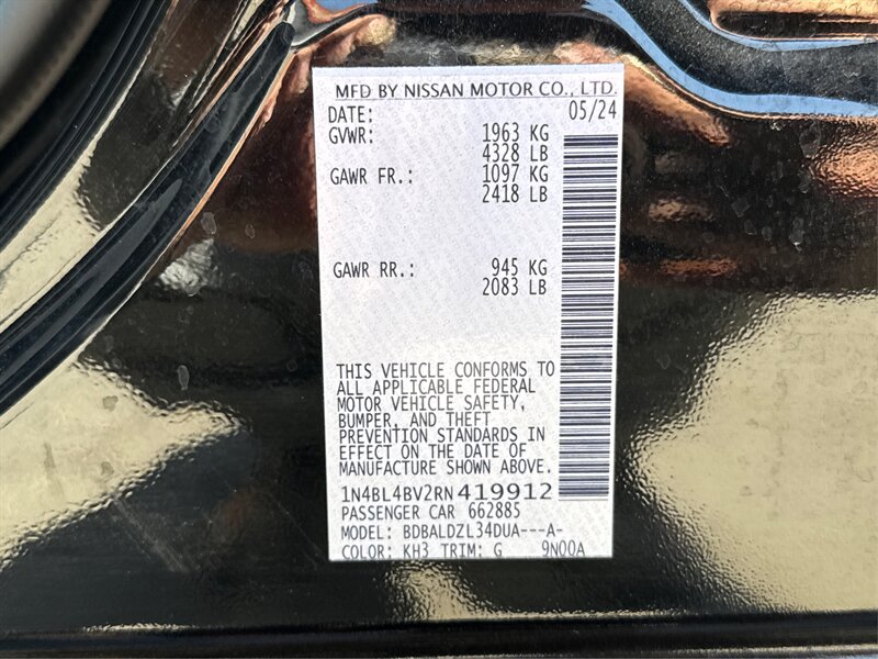 2024 Nissan Altima 2.5S   - Photo 24 - Dublin, CA 94568