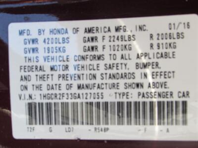 2016 Honda Accord LX - Photo 19 - Dublin, CA 94568