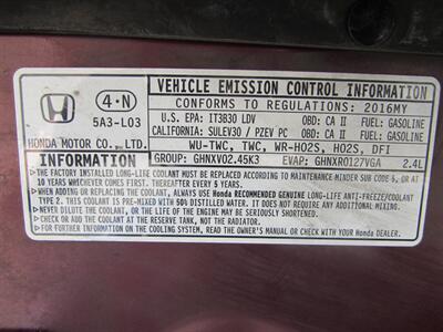 2016 Honda Accord LX - Photo 24 - Dublin, CA 94568