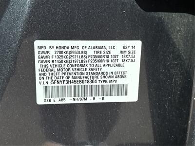 2014 Honda Pilot EX   - Photo 22 - Dublin, CA 94568