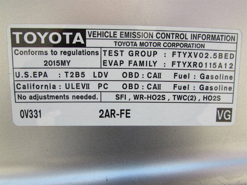 2015 Toyota Camry LE - Photo 25 - Dublin, CA 94568