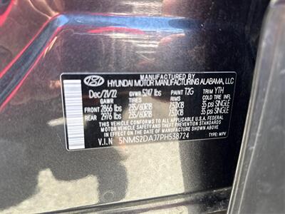 2023 Hyundai SANTA FE SEL   - Photo 28 - Dublin, CA 94568