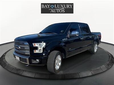 2017 Ford F-150 Platinum 4x4  SuperCrew 5.5 f