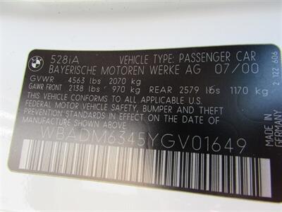 2000 BMW 5 Series 528i   - Photo 26 - Dublin, CA 94568