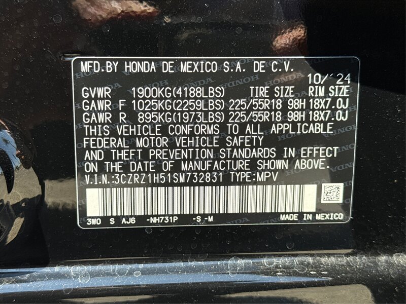 2025 Honda HR-V Sport - Photo 26 - Dublin, CA 94568