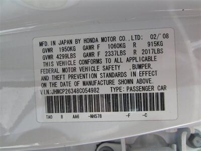 2008 Honda Accord LX   - Photo 98 - Dublin, CA 94568