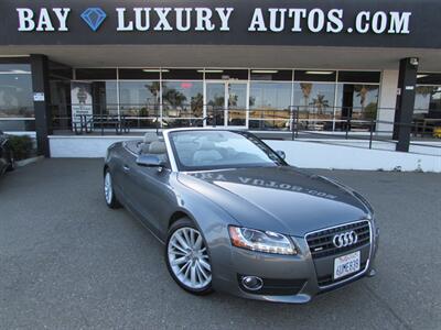 2012 Audi A5 2.0T quattro Prestige Convertible