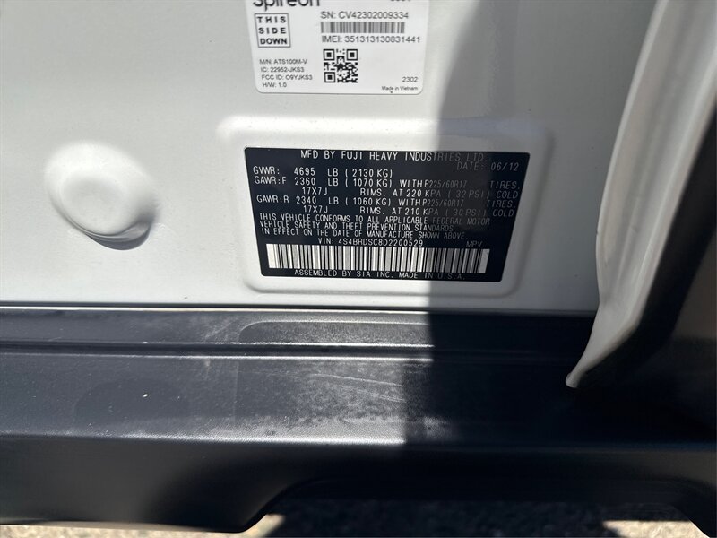 2013 Subaru Outback 3.6R Limited photo 20