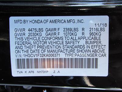 2019 Honda Accord Sport   - Photo 35 - Dublin, CA 94568