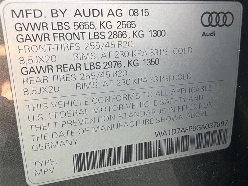 2016 Audi Q5 3.0T quattro Premium Plus - Photo 27 - Dublin, CA 94568