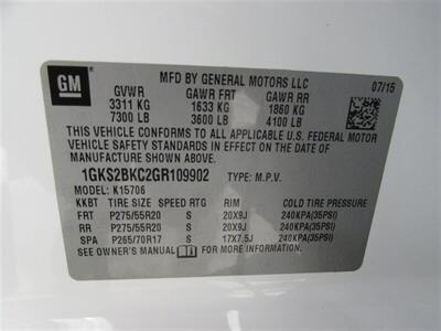 2016 GMC Yukon SLT   - Photo 53 - Dublin, CA 94568