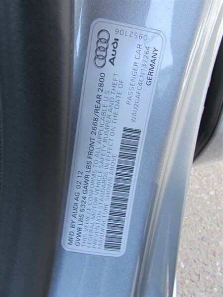 2012 Audi A7 3.0T quattro Prestige - Photo 29 - Dublin, CA 94568