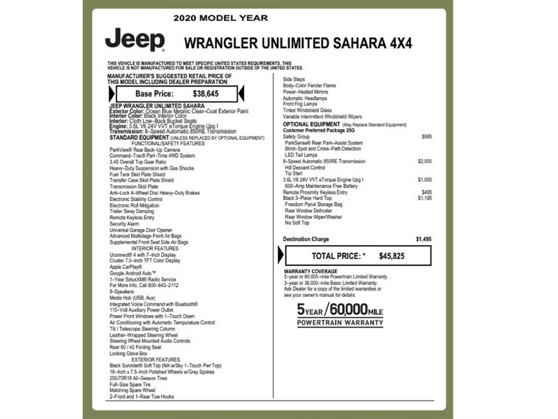 2020 Jeep Wrangler Unlimited Sahara   - Photo 57 - Orange, CA 92868