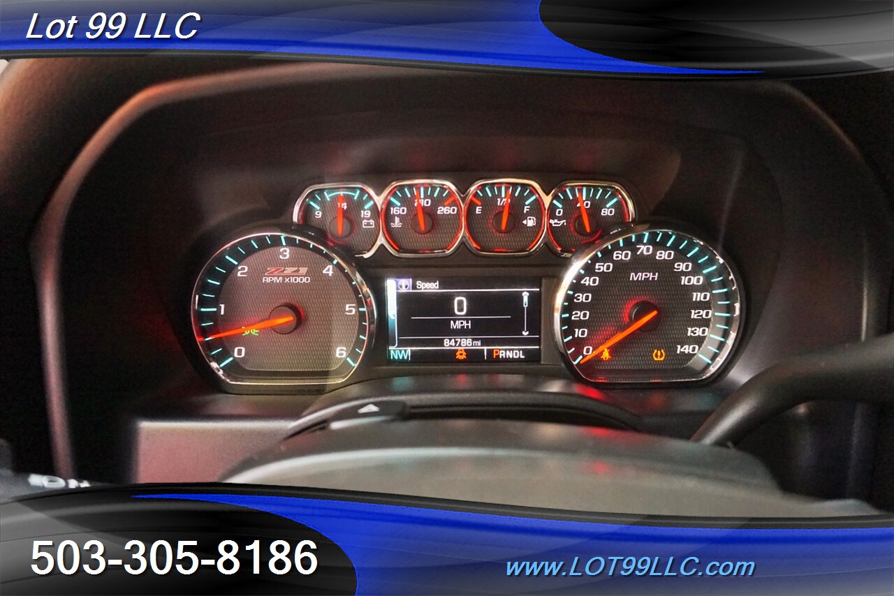 2018 Chevrolet Silverado 1500 Z71 4X4 V8 84K Heated Leather Moon GPS LIFTED 20S - Photo 21 - Milwaukie, OR 97267