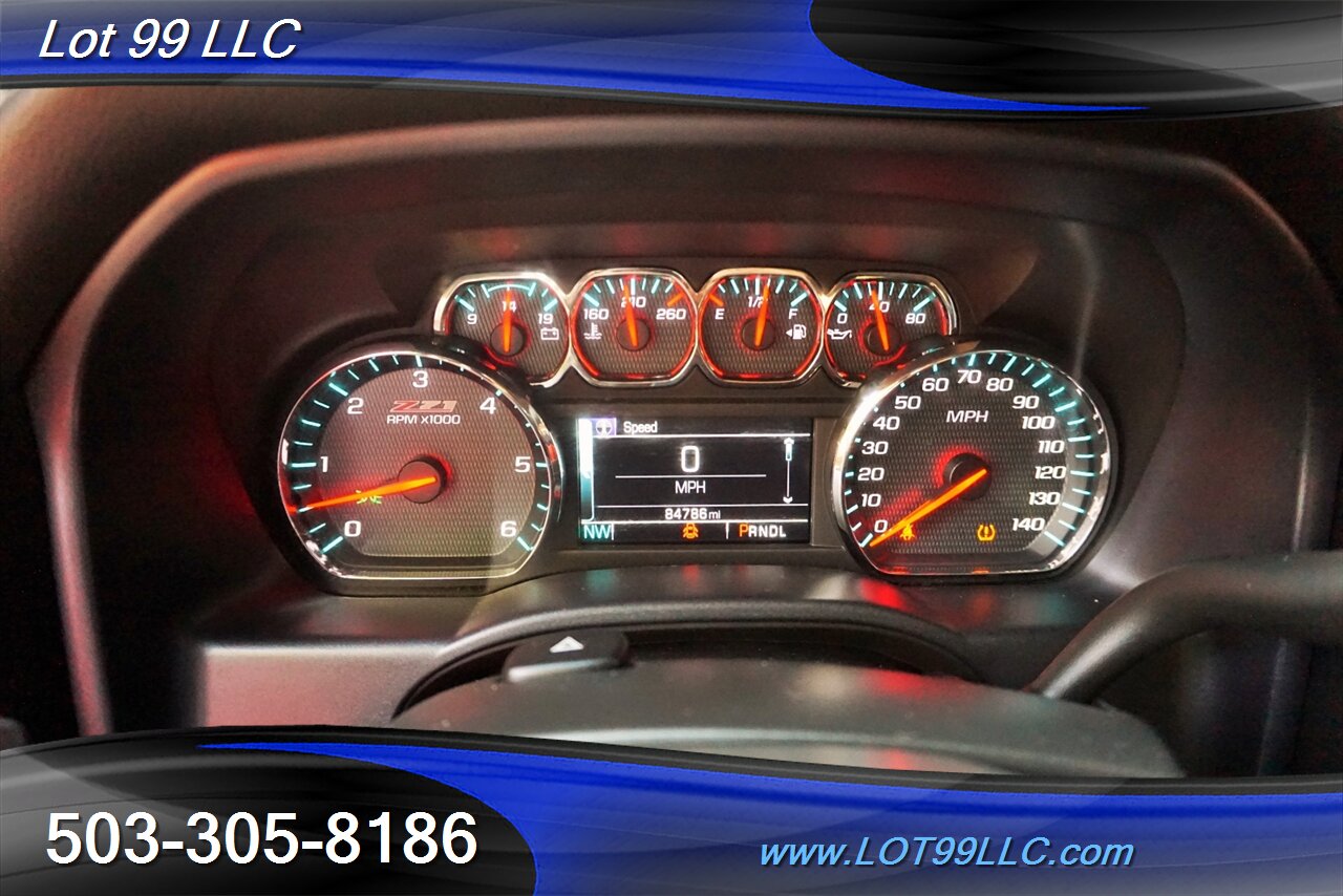 2018 Chevrolet Silverado 1500 Z71 4X4 V8 84K Heated Leather Moon GPS LIFTED 20S - Photo 23 - Milwaukie, OR 97267