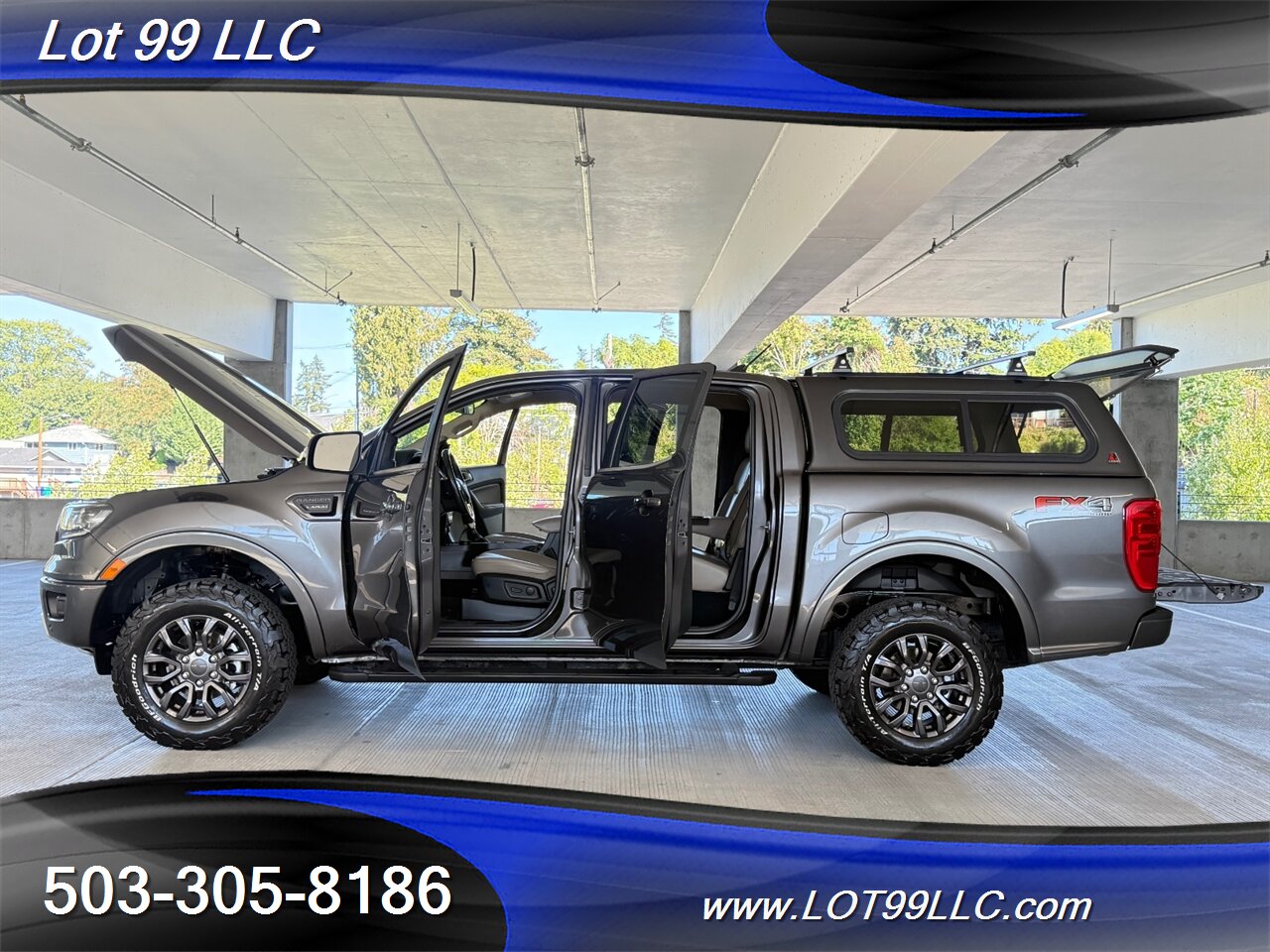 2020 Ford Ranger Crew Cab Lariat 4x4 FX4 LEER Canopy Tow Leather Navi - Photo 19 - Milwaukie, OR 97267