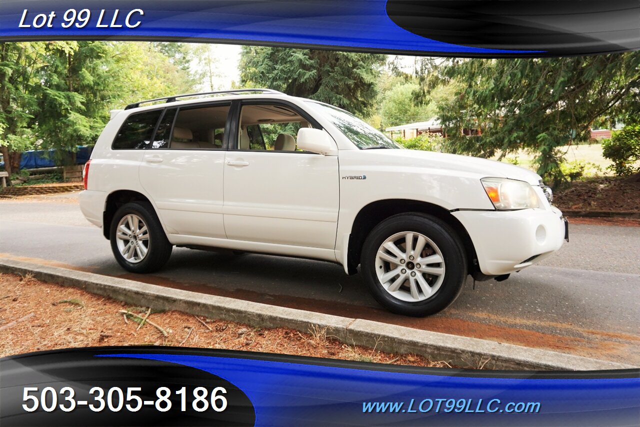 2006 Toyota Highlander Hybrid Limited AWD 3.3L HYBRID Leather Moon Roof 2 OWNERS   - Photo 7 - Milwaukie, OR 97267