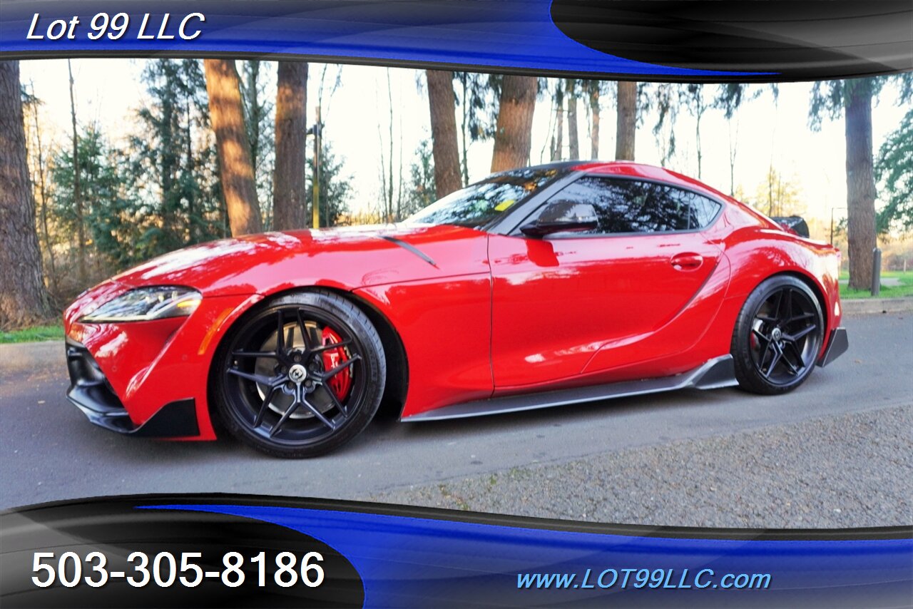 2021 Toyota Supra 3.0 Premium Only 33k Heated Leather LOWERED HRE  CIS Turbo Kit Exhaust Carbon Fiber Lip kit. - Photo 5 - Milwaukie, OR 97267