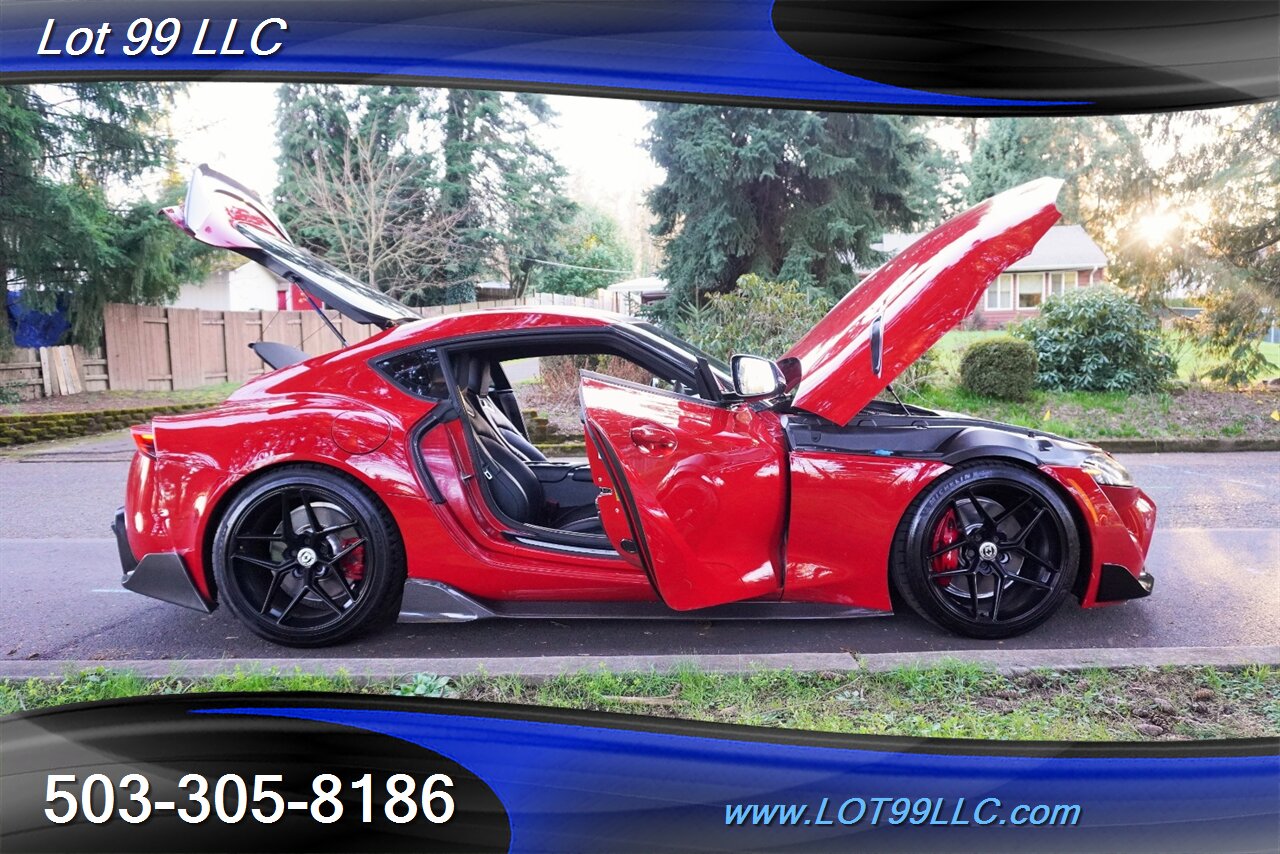 2021 Toyota Supra 3.0 Premium Only 33k Heated Leather LOWERED HRE  CIS Turbo Kit Exhaust Carbon Fiber Lip kit. - Photo 28 - Milwaukie, OR 97267
