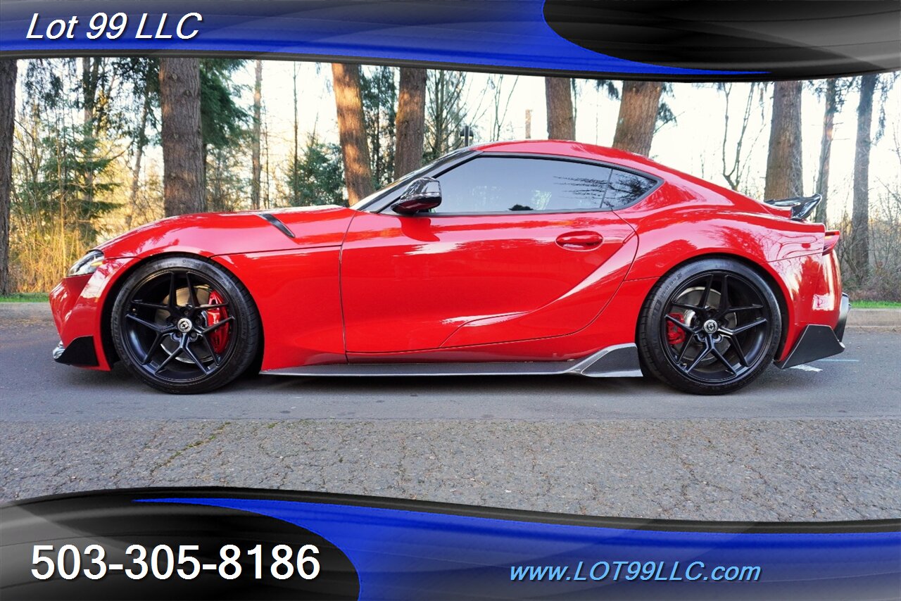 2021 Toyota Supra 3.0 Premium Only 33k Heated Leather LOWERED HRE  CIS Turbo Kit Exhaust Carbon Fiber Lip kit. - Photo 1 - Milwaukie, OR 97267