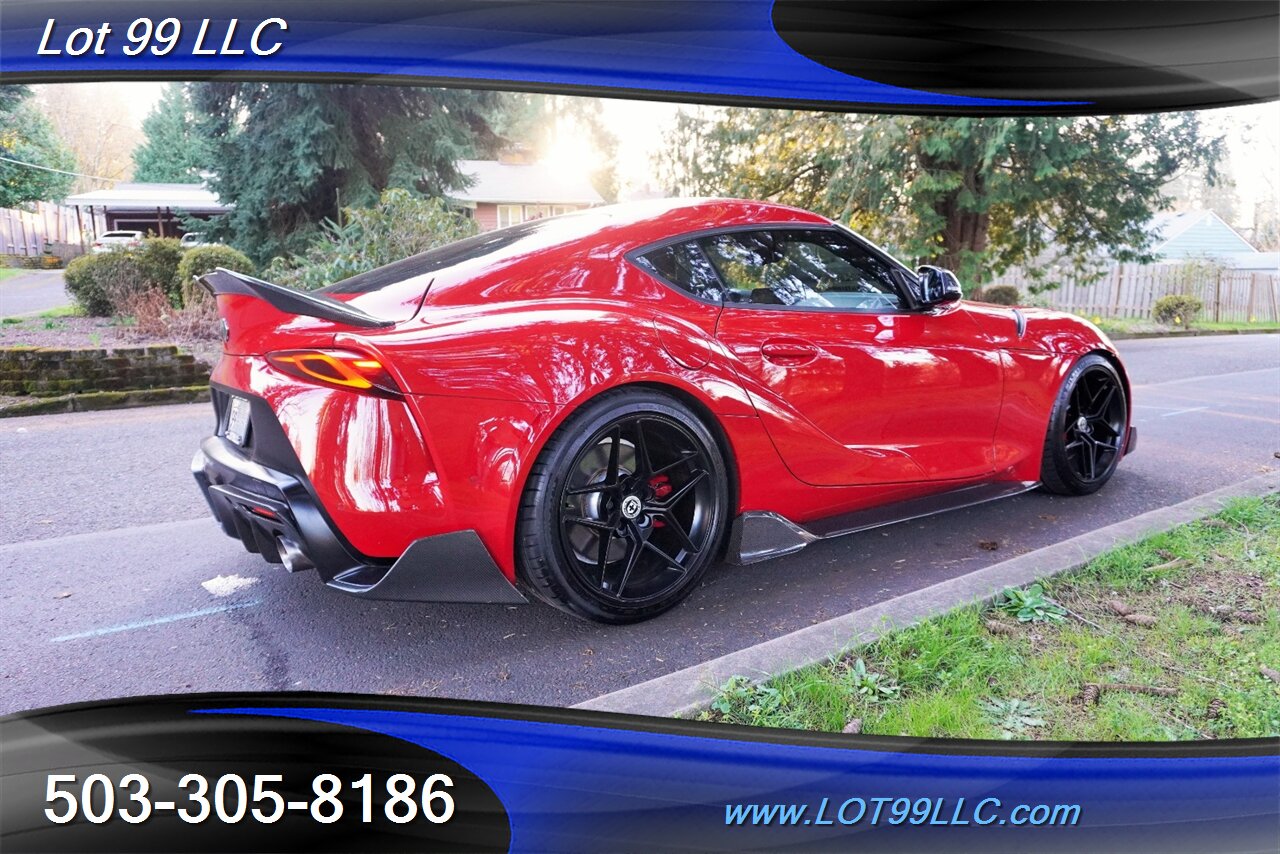 2021 Toyota Supra 3.0 Premium Only 33k Heated Leather LOWERED HRE  CIS Turbo Kit Exhaust Carbon Fiber Lip kit. - Photo 9 - Milwaukie, OR 97267