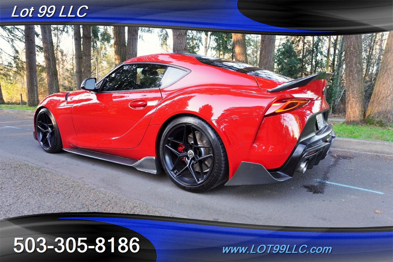 2021 Toyota Supra 3.0 Premium Only 33k Heated Leather LOWERED HRE  CIS Turbo Kit Exhaust Carbon Fiber Lip kit. - Photo 11 - Milwaukie, OR 97267