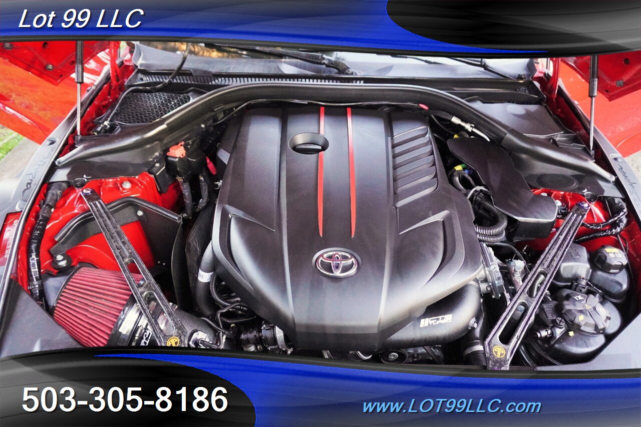 2021 Toyota Supra 3.0 Premium Only 33k Heated Leather LOWERED HRE  CIS Turbo Kit Exhaust Carbon Fiber Lip kit. - Photo 16 - Milwaukie, OR 97267