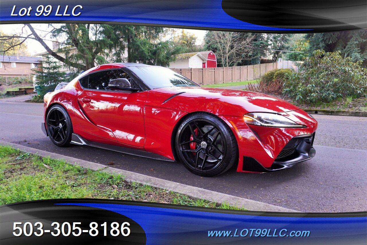 2021 Toyota Supra 3.0 Premium Only 33k Heated Leather LOWERED HRE  CIS Turbo Kit Exhaust Carbon Fiber Lip kit. - Photo 7 - Milwaukie, OR 97267
