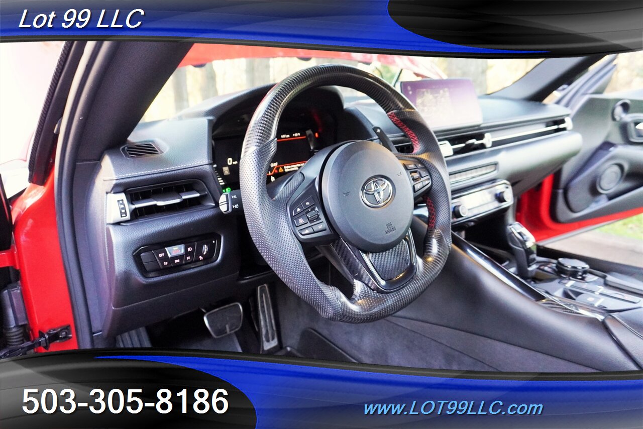 2021 Toyota Supra 3.0 Premium Only 33k Heated Leather LOWERED HRE  CIS Turbo Kit Exhaust Carbon Fiber Lip kit. - Photo 25 - Milwaukie, OR 97267