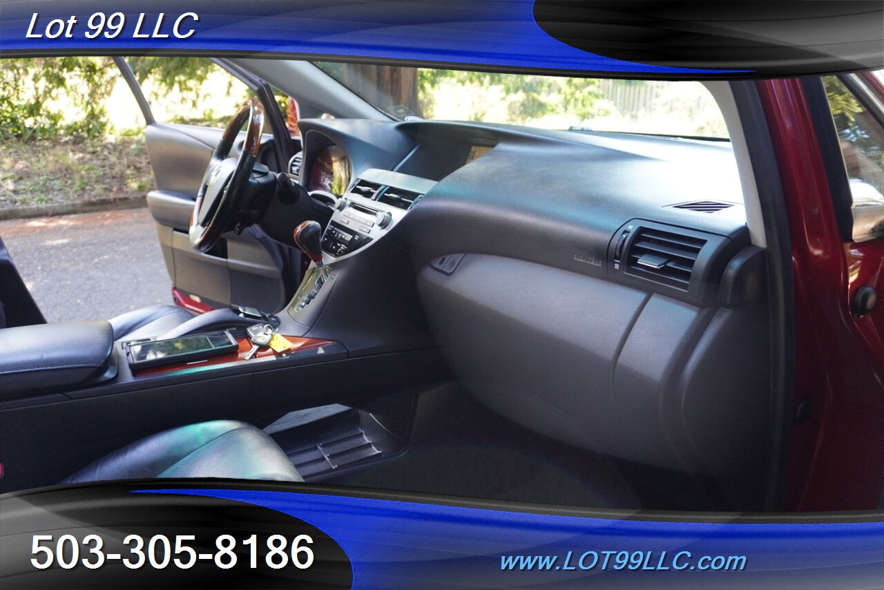2010 Lexus RX 350 AWD V6 3.5L Auto Heated AC Leather Seats Moon Roof  GPS Premium Wheels Newer Tires Local Trade - Photo 15 - Milwaukie, OR 97267