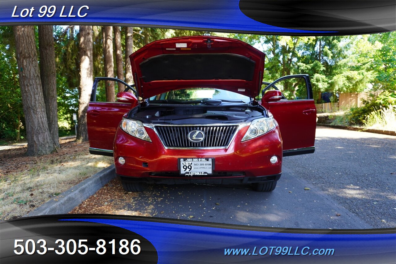 2010 Lexus RX 350 AWD V6 3.5L Auto Heated AC Leather Seats Moon Roof  GPS Premium Wheels Newer Tires Local Trade - Photo 27 - Milwaukie, OR 97267