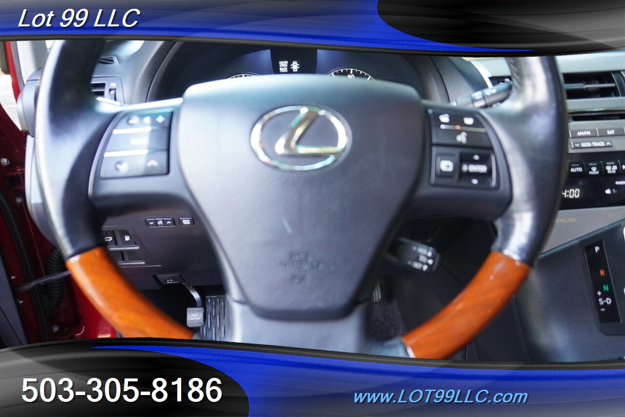 2010 Lexus RX 350 AWD V6 3.5L Auto Heated AC Leather Seats Moon Roof  GPS Premium Wheels Newer Tires Local Trade - Photo 23 - Milwaukie, OR 97267