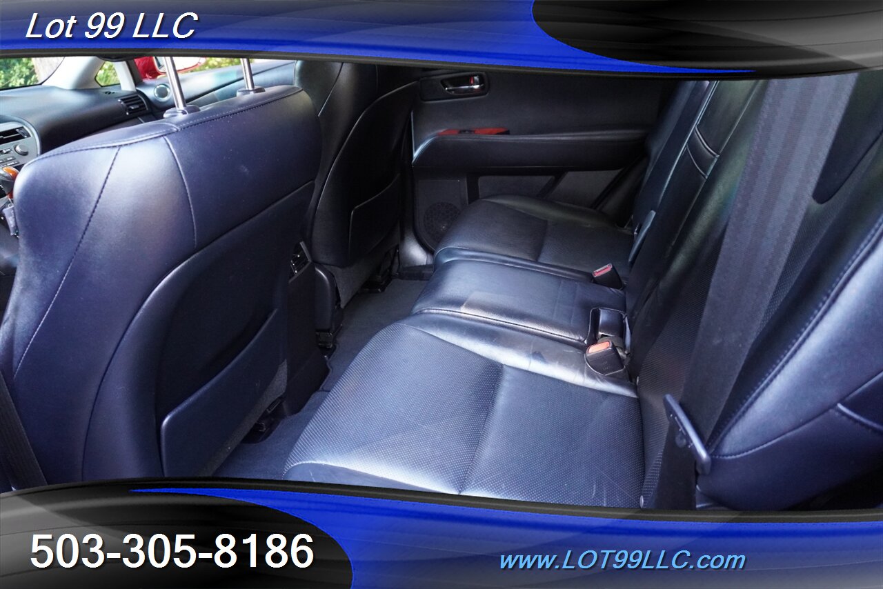 2010 Lexus RX 350 AWD V6 3.5L Auto Heated AC Leather Seats Moon Roof  GPS Premium Wheels Newer Tires Local Trade - Photo 13 - Milwaukie, OR 97267