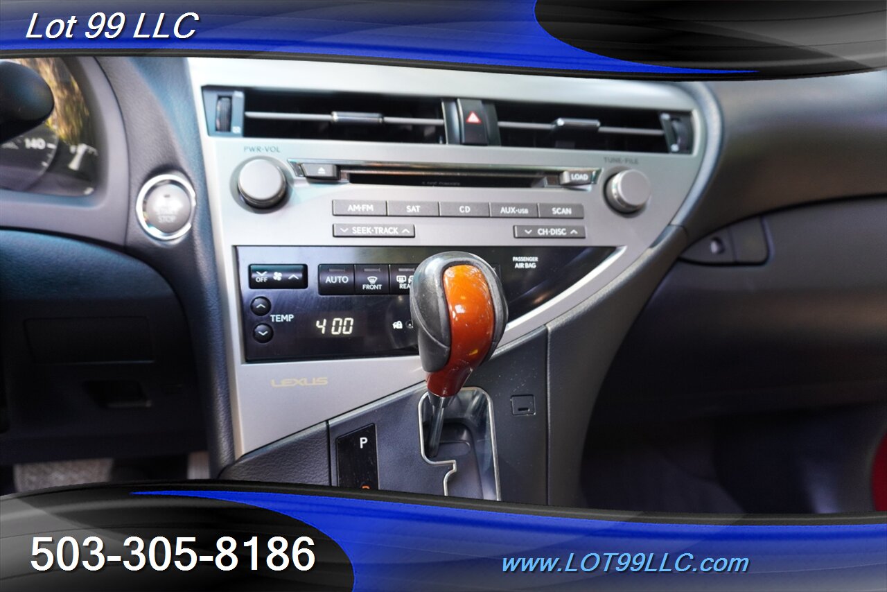 2010 Lexus RX 350 AWD V6 3.5L Auto Heated AC Leather Seats Moon Roof  GPS Premium Wheels Newer Tires Local Trade - Photo 20 - Milwaukie, OR 97267