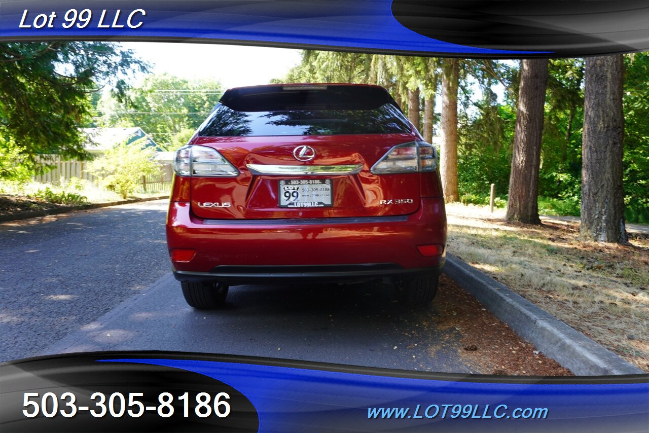 2010 Lexus RX 350 AWD V6 3.5L Auto Heated AC Leather Seats Moon Roof  GPS Premium Wheels Newer Tires Local Trade - Photo 10 - Milwaukie, OR 97267